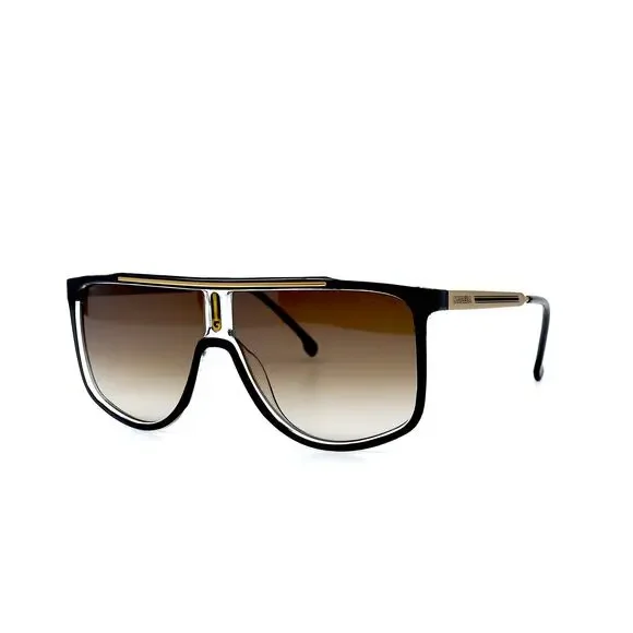 BRAND NEW CARRERA 1056/S BLACK BROWN GRADIENT MEN'S SUNGLASSES - Picture 2 of 9